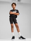 Puma Essentails No. 1 Logo Short Leggings, Black product photo View 05 S