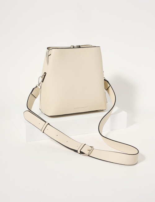 Boston + Bailey Evelyn Crossbody Bag, Ivory product photo