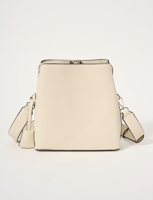 Boston + Bailey Evelyn Crossbody Bag, Ivory product photo View 02 L