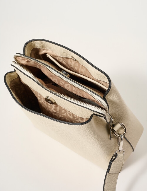 Boston + Bailey Evelyn Crossbody Bag, Ivory product photo View 07 L