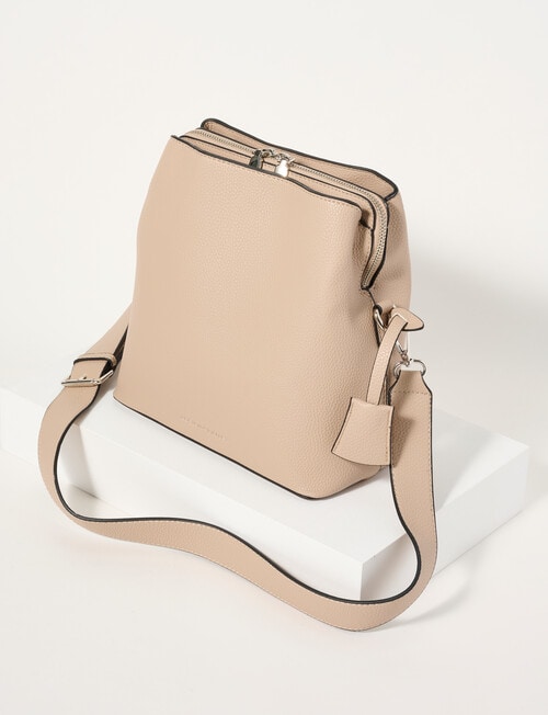 Boston + Bailey Evelyn Crossbody Bag, Taupe product photo View 03 L