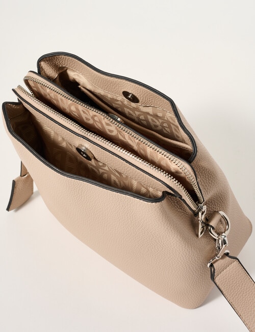 Boston + Bailey Evelyn Crossbody Bag, Taupe product photo View 07 L