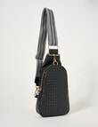 Zest Weave Sling Bag, Black product photo