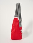 Zest Weave Sling Bag, Cherry product photo View 02 S