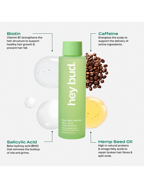Hey Bud Grow With The Flow Shampoo product photo View 03 L