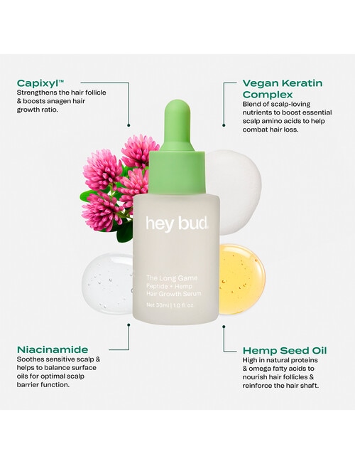 Hey Bud The Long Game Hair Growth Serum product photo View 03 L
