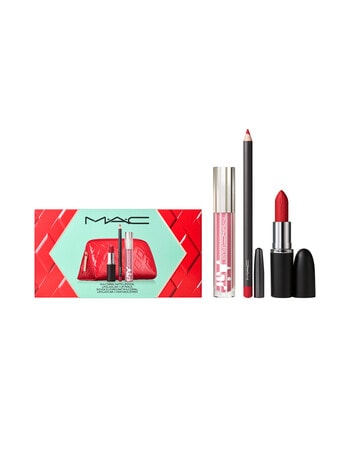 MAC Trending Tomorrow Lip Trio: Red, Valued At $138 product photo