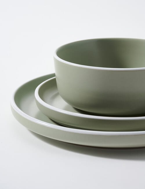 Alex Liddy Caviar Dinnerset, 12-Piece, Sage product photo View 02 L
