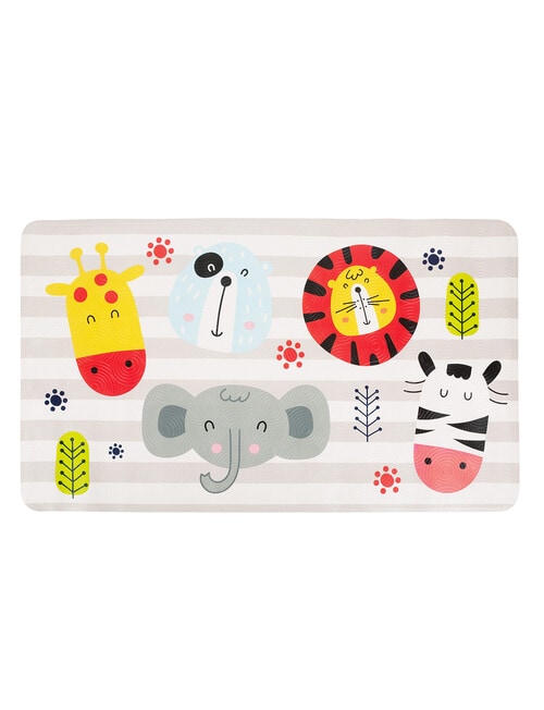 Hello sunshine Non-Slip Bath Mat, Safari product photo