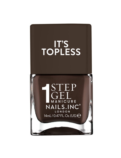 Nails Inc Topless Nail Polish, Kourtney product photo