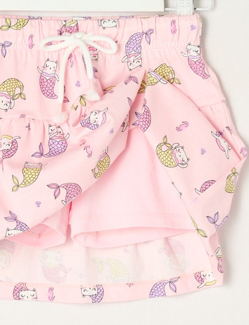 Mac & Ellie Purmaids Knit Skort, Blush product photo View 02 L