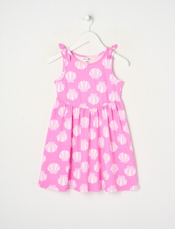 Mac & Ellie Shells Tie Shoulder Knit Dress, Electric Lavender product photo