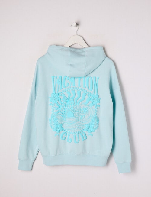 Switch Vacation Club Oversized Hoodie, Mint product photo View 02 L