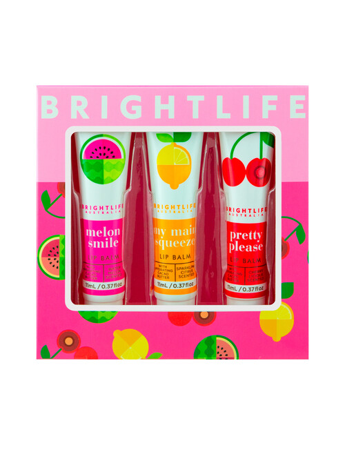 Vanilla Sugar Superfruits Lip Balm Trio product photo