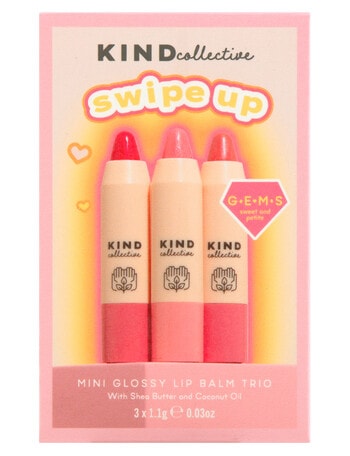 Vanilla Sugar Swipe Up Mini Glossy Lip Balm Trio product photo