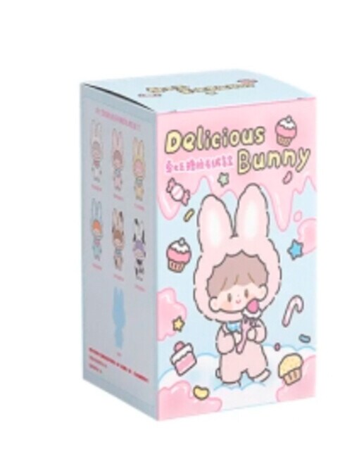 とんちゃん Finding Unicorn Zzoton Delicious Bunny Vinyl Soft Toy Blind Box