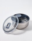 Smash Stainless Steel Bento Bowl, Grey, 1.8L product photo View 02 S