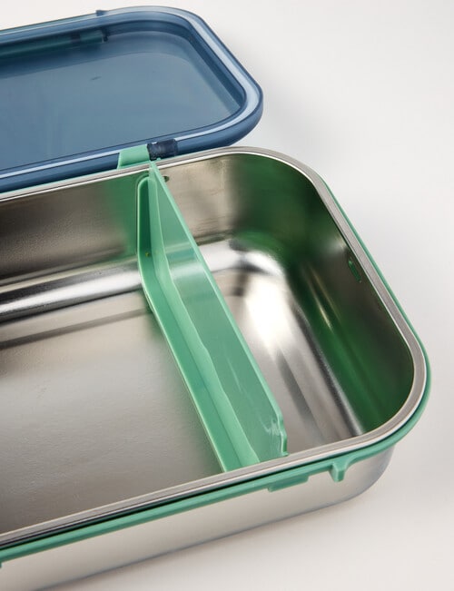 Smash Hinged Box, Grey & Green, 1800ml product photo View 03 L