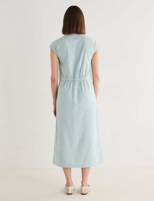 Jigsaw Emily Shirt Dress, Soft Teal product photo View 02 L