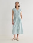 Jigsaw Emily Shirt Dress, Soft Teal product photo View 03 S