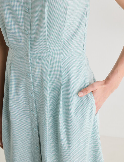 Jigsaw Emily Shirt Dress, Soft Teal product photo View 05 L
