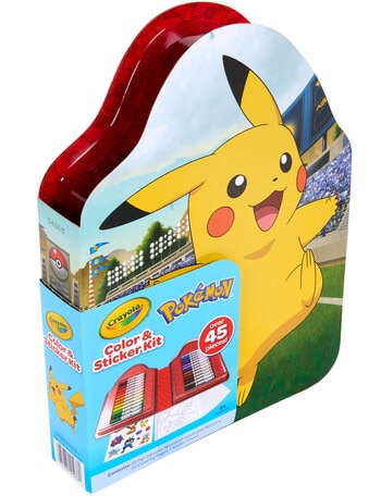 Crayola Color & Sticker Kit, Pokemon product photo