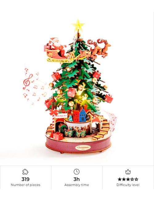 DIY Kits Rolife Christmas Melody Tree product photo View 05 L