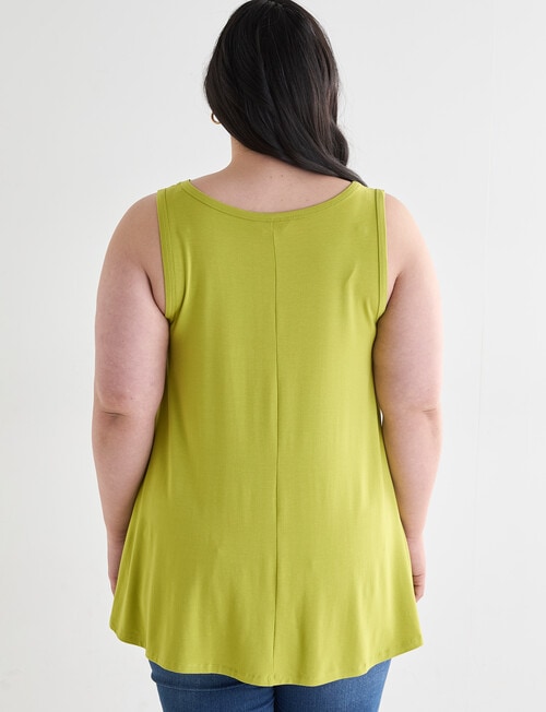 Bodycode Curve Swing Tank Top, Citronella product photo View 02 L