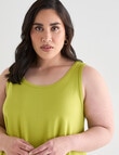 Bodycode Curve Swing Tank Top, Citronella product photo View 04 S