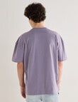 Tarnish Eli Oversized Tee, Vintage Lilac product photo View 02 S