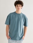 Tarnish Eli Oversized Tee, Vintage Green product photo