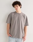 Tarnish Eli Oversized Tee, Vintage Grey product photo View 04 S