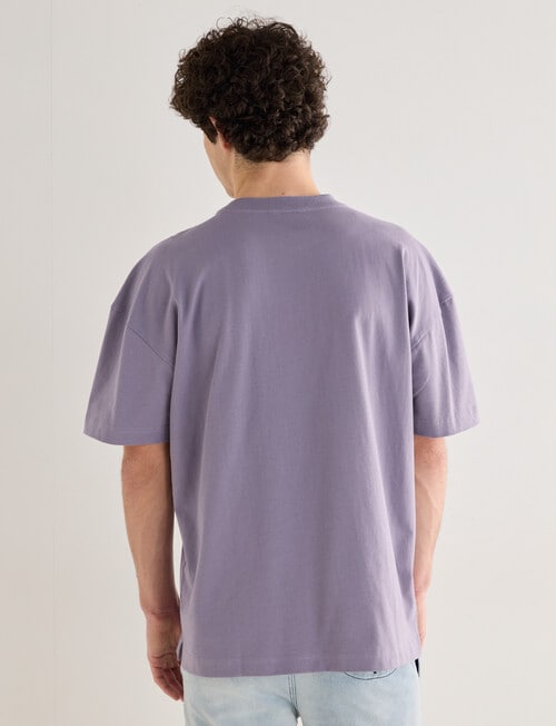 Tarnish Eli Oversized Tee, Vintage Lilac product photo View 02 L