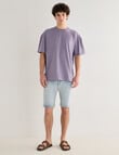 Tarnish Eli Oversized Tee, Vintage Lilac product photo View 03 S