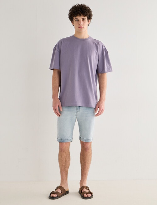 Tarnish Eli Oversized Tee, Vintage Lilac product photo View 03 L