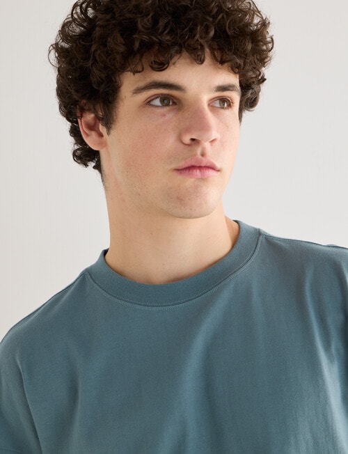 Tarnish Eli Oversized Tee, Vintage Green product photo View 04 L