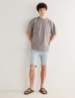 Tarnish Eli Oversized Tee, Vintage Grey product photo View 03 S