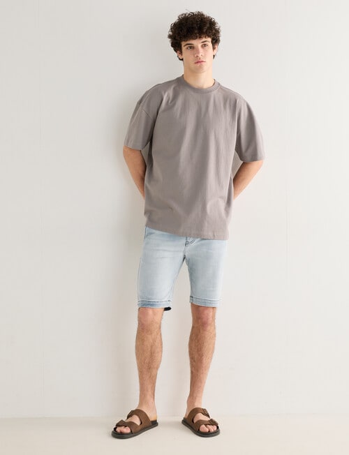 Tarnish Eli Oversized Tee, Vintage Grey product photo View 03 L