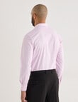 Laidlaw + Leeds Stretch Check Long Sleeve Shirt, Pink product photo View 02 S
