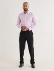 Laidlaw + Leeds Stretch Check Long Sleeve Shirt, Pink product photo View 03 S
