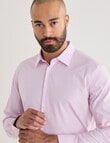 Laidlaw + Leeds Stretch Check Long Sleeve Shirt, Pink product photo View 04 S