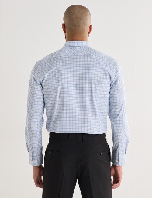 Laidlaw + Leeds Stretch Long Sleeve Shirt, Light Blue product photo View 02 L