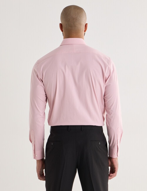 Laidlaw + Leeds Stretch Long Sleeve Shirt, Pink product photo View 02 L