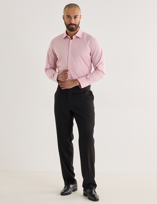 Laidlaw + Leeds Stretch Long Sleeve Shirt, Pink product photo View 03 L