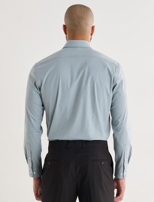 Laidlaw + Leeds Stretch Long Sleeve Shirt, Blue product photo View 02 L