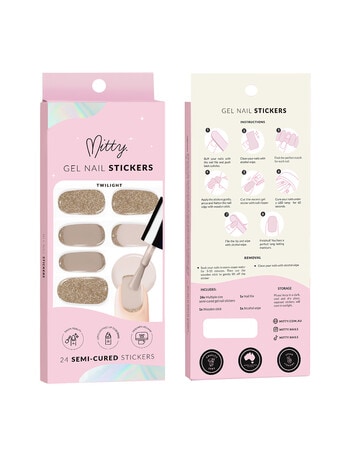 Mitty Gel Nail Stickers, Twilight product photo