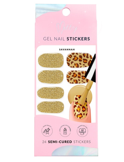 Mitty Gel Nail Stickers, Savannah product photo