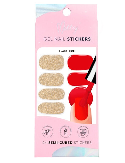 Mitty Gel Nail Stickers, Classique product photo