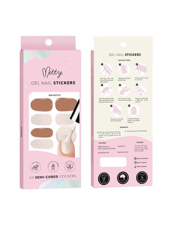 Mitty Gel Nail Stickers, Majestic product photo