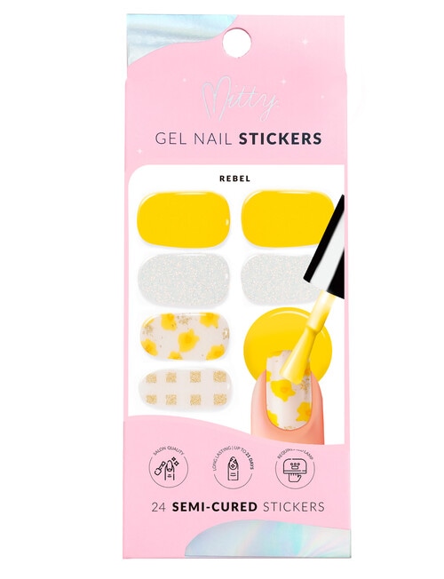 Mitty Gel Nail Stickers, Rebel product photo
